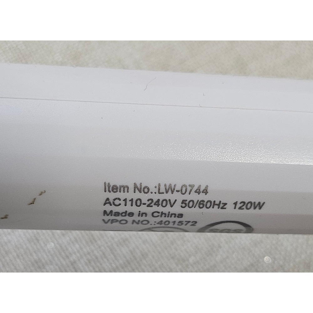 L+W BIO Ripple Triple Barrel Waver 1" Ceramic Hair Waver White Rose Gold LW-0744 - Picture 10 of 16